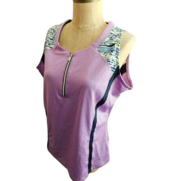 bolle Size XL Tennis Pickleball Sporty activewear Top - Picture 2 of 3